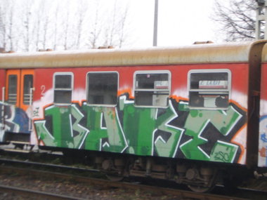 Graffiti Train - Photo by polandtrains