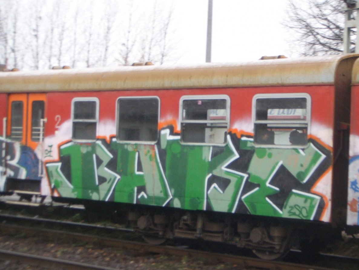 Graffiti Train - Photo by polandtrains