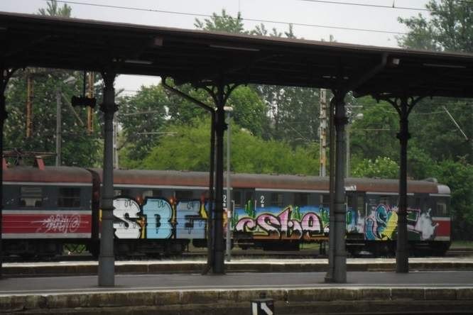 Graffiti Train - Photo by polandtrains