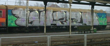 Graffiti Train - Photo by polandtrains