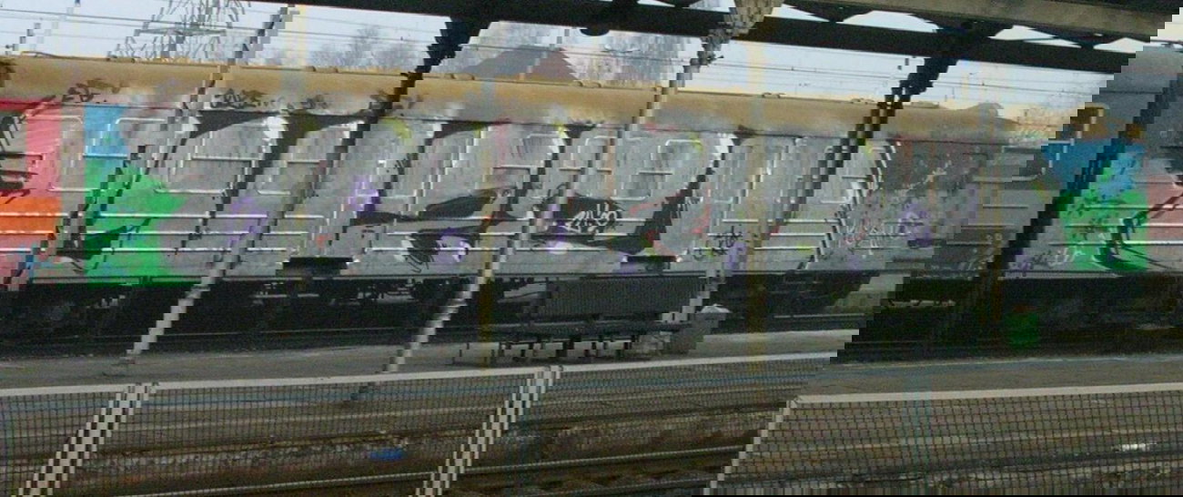 Graffiti Train - Photo by polandtrains