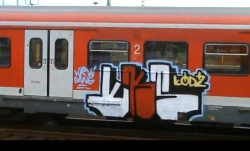 Graffiti Train - Photo by polandtrains