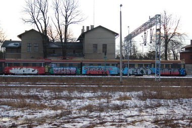 Graffiti Train - Photo by polandtrains
