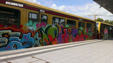 Graffiti Train - Photo by polandtrains
