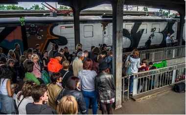 Graffiti Train - Photo by polandtrains