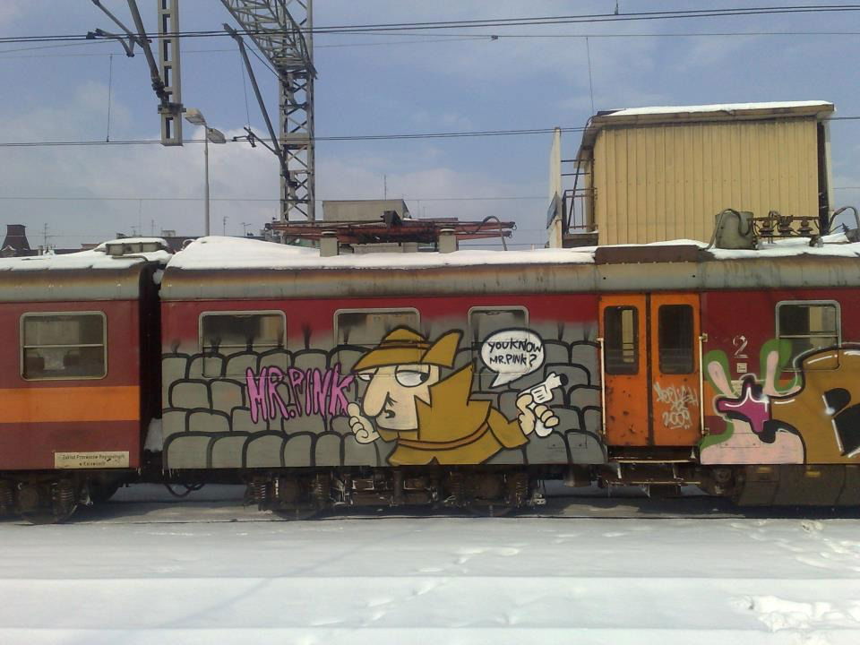 Graffiti Train - Photo by polandtrains