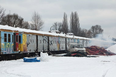 Graffiti Train - Photo by polandtrains