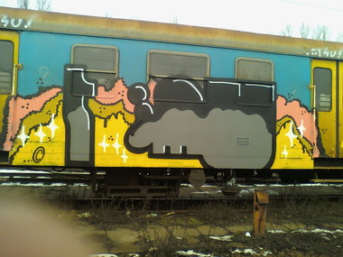 Graffiti Train - Photo by polandtrains