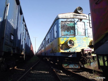 Graffiti Train - Photo by polandtrains