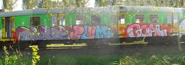 Graffiti Train - Photo by polandtrains