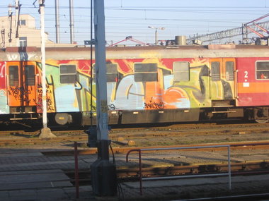 Graffiti Train - Photo by polandtrains