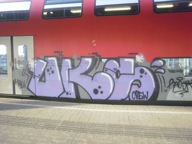 Graffiti Train - Photo by polandtrains