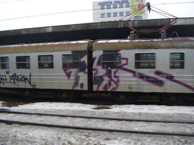 Graffiti Train - Photo by polandtrains