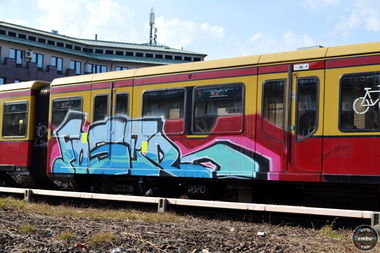 Graffiti Train - Photo by polandtrains