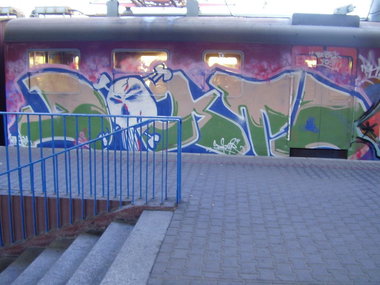 Graffiti Train - Photo by polandtrains