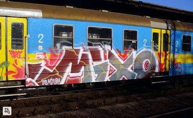 Graffiti Train - Photo by polandtrains