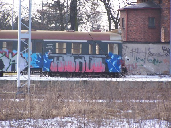 Graffiti Train - Photo by polandtrains