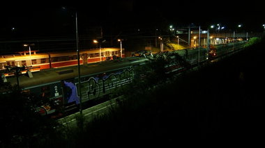 Graffiti Train - Photo by polandtrains