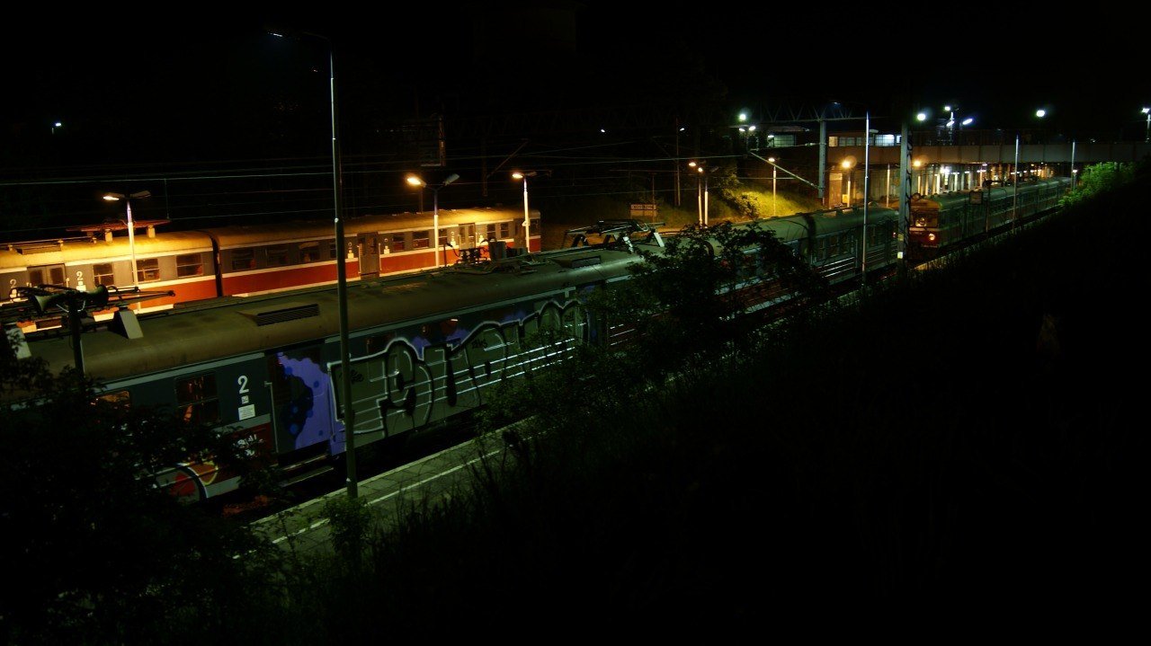 Graffiti Train - Photo by polandtrains