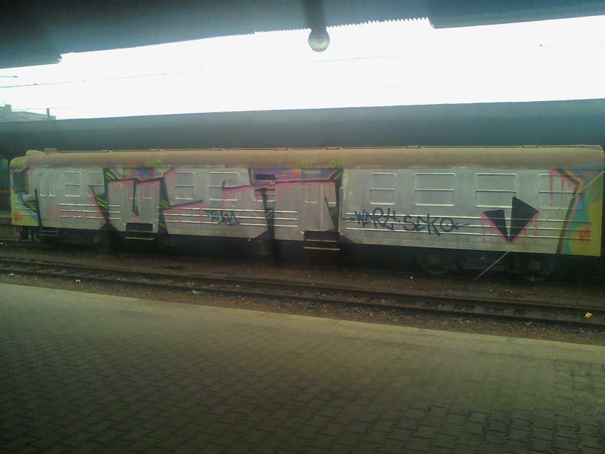 Graffiti Train - Photo by polandtrains