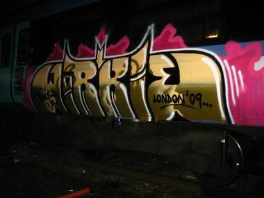 Graffiti Wall - Photo by polandtrains