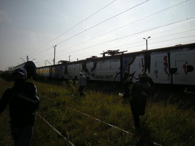 Graffiti Train - Photo by polandtrains