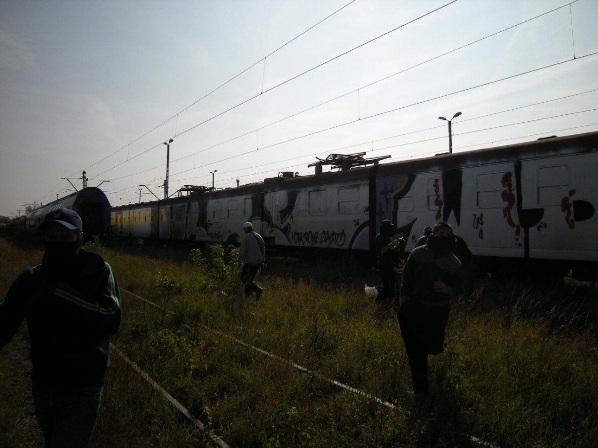 Graffiti Train - Photo by polandtrains