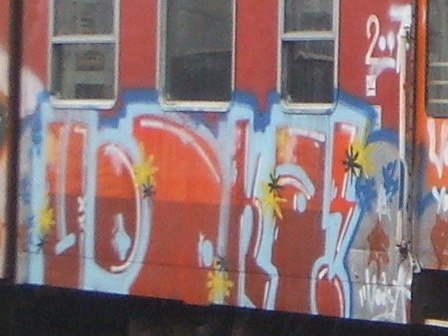 Graffiti Train - Photo by polandtrains