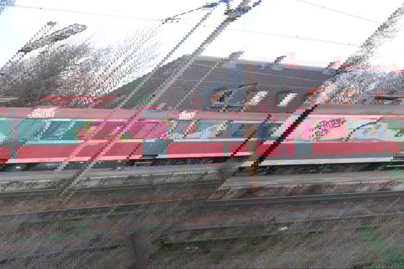 Graffiti Train - Photo by polandtrains