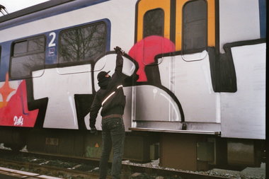 Graffiti Train - Photo by polandtrains
