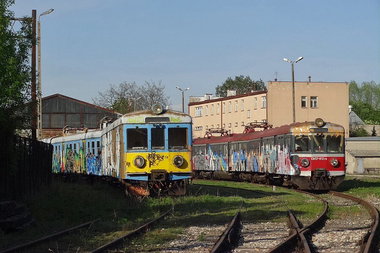 Graffiti Train - Photo by polandtrains