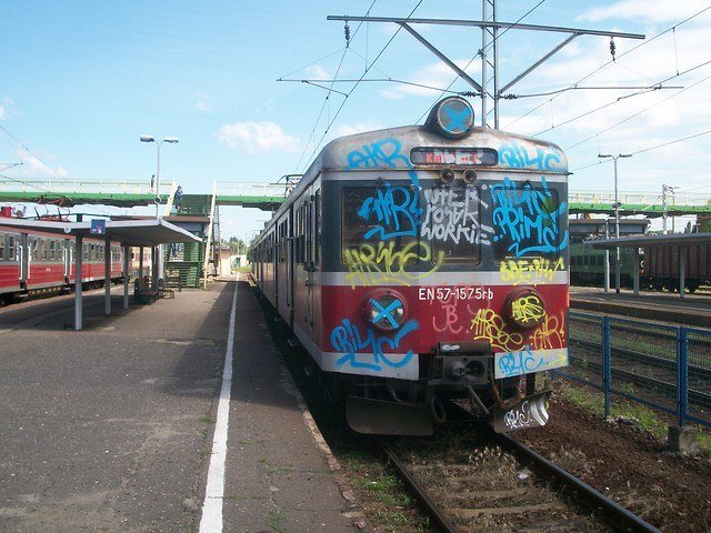 Graffiti Train - Photo by polandtrains