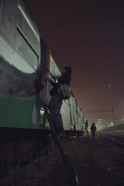 Graffiti Train - Photo by polandtrains