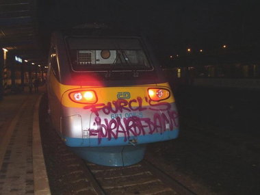 Graffiti Train - Photo by polandtrains