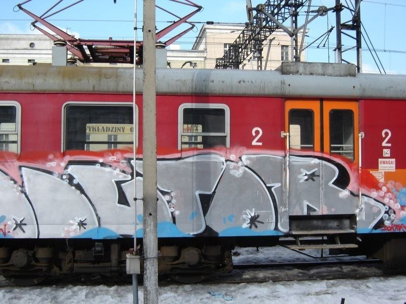 Graffiti Train - Photo by polandtrains