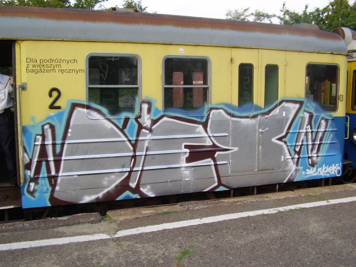 Graffiti Train - Photo by polandtrains