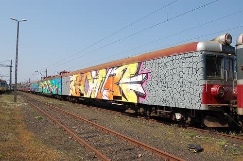 Graffiti Train - Photo by polandtrains