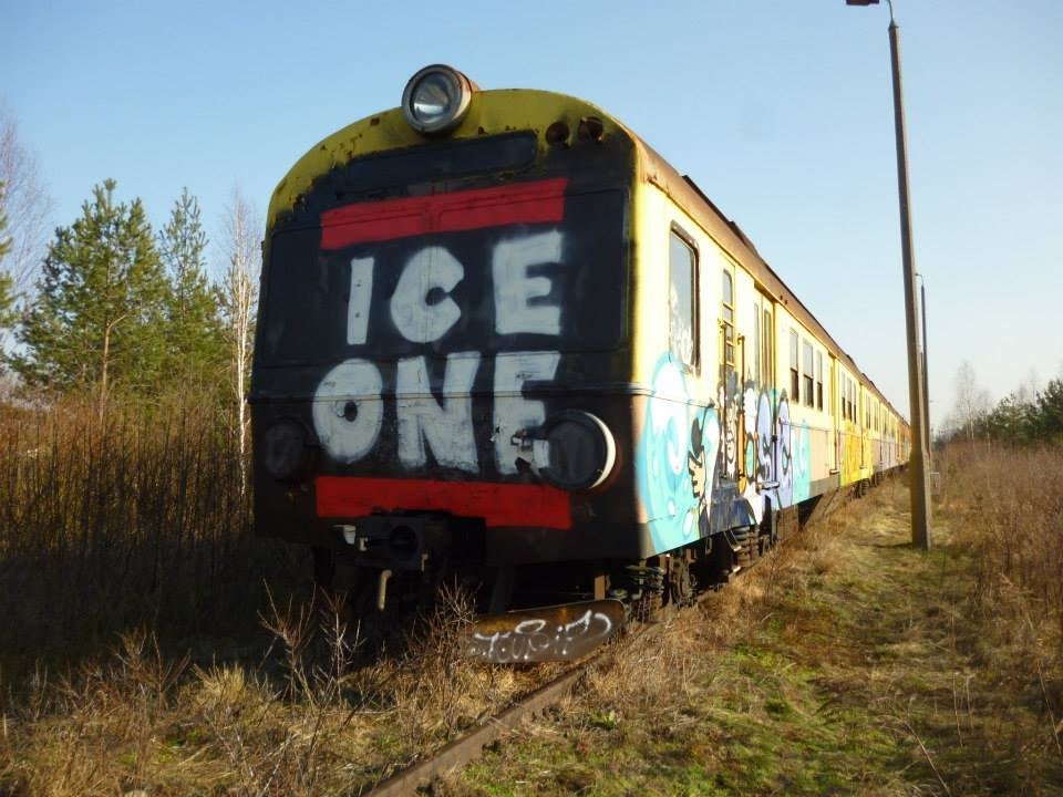 Graffiti Train - Photo by polandtrains