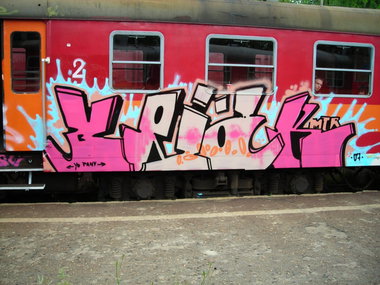 Graffiti Train - Photo by polandtrains