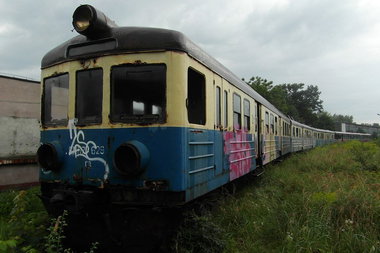 Graffiti Train - Photo by polandtrains