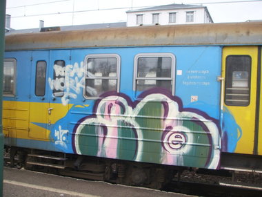 Graffiti Train - Photo by polandtrains