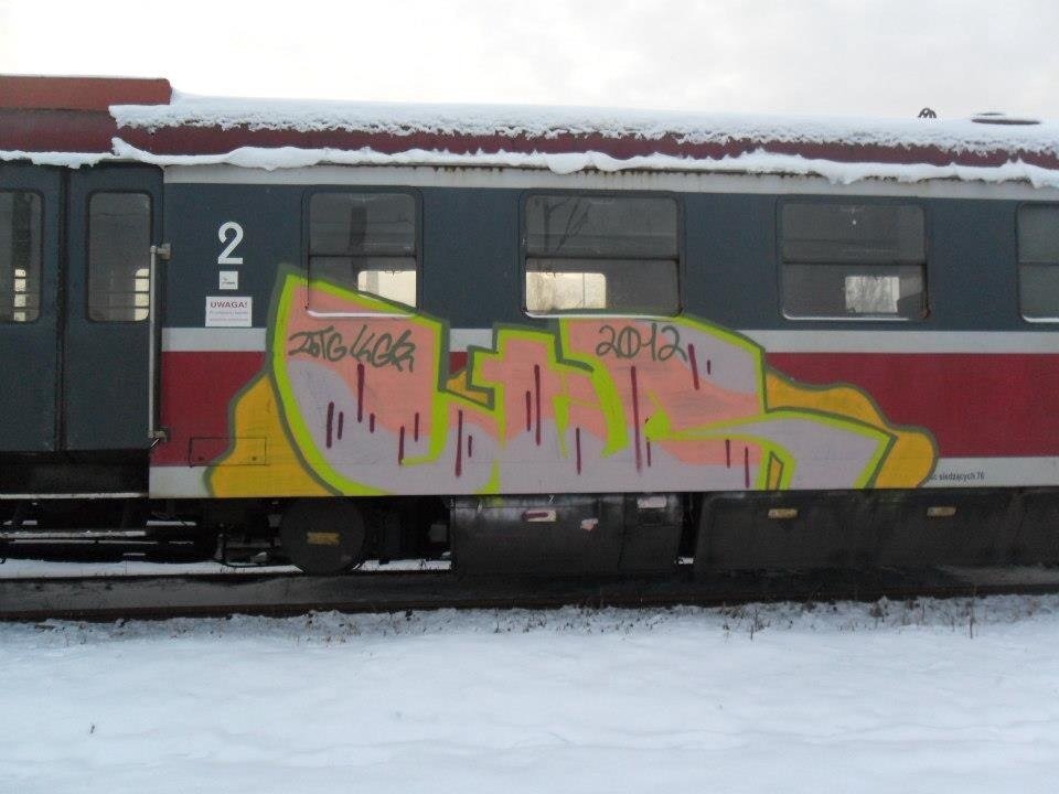 Graffiti Train - Photo by polandtrains