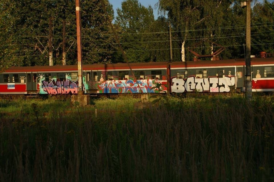 Graffiti Train - Photo by polandtrains