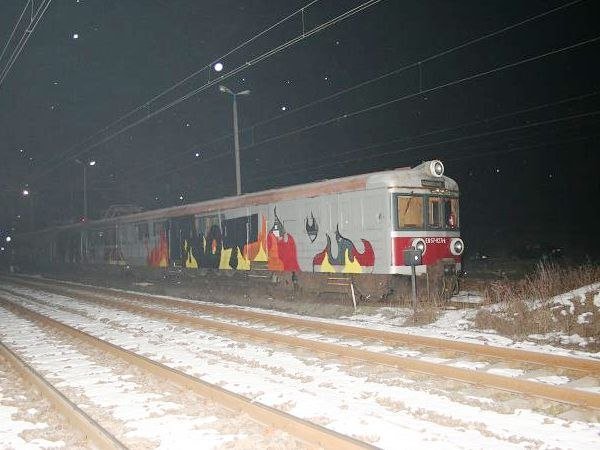 Graffiti Train - Photo by polandtrains