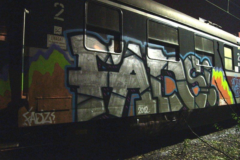 Graffiti Train - Photo by polandtrains
