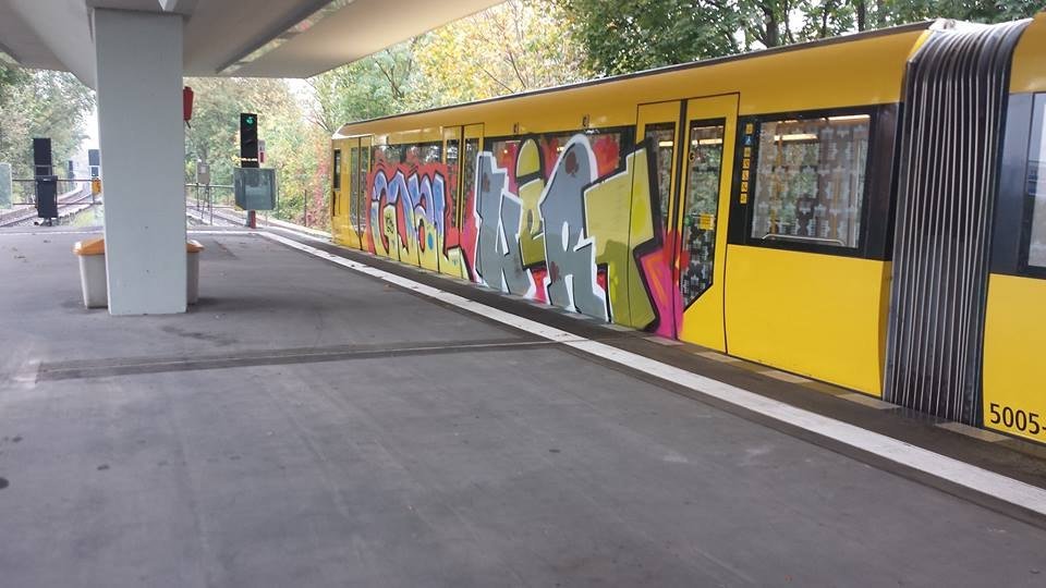 Graffiti Train - Photo by polandtrains