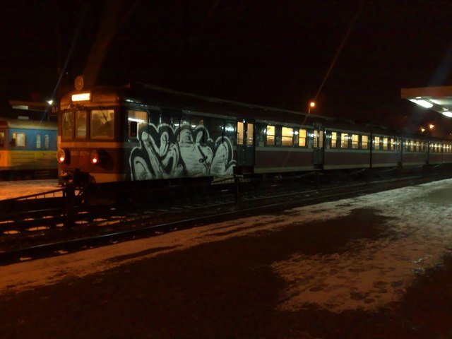 Graffiti Train - Photo by polandtrains
