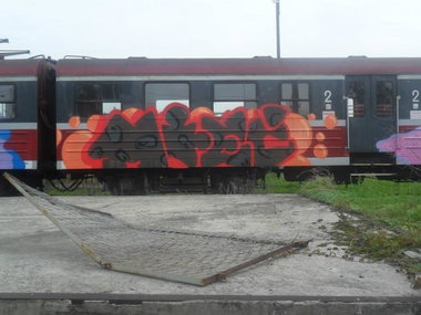 Graffiti Train - Photo by polandtrains