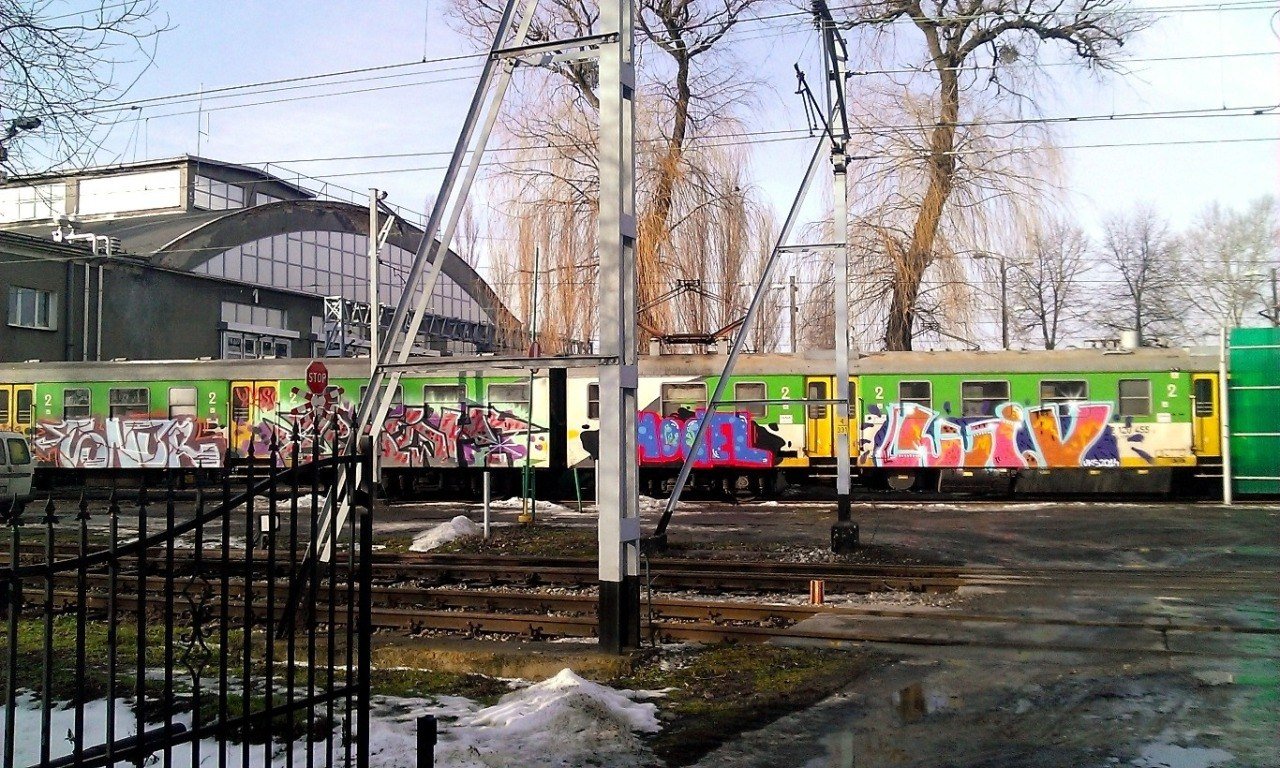 Graffiti Train - Photo by polandtrains