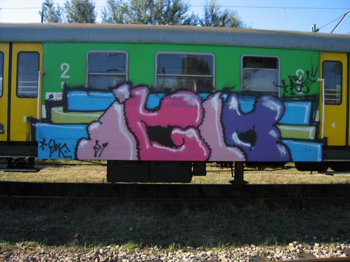 Graffiti Train - Photo by polandtrains
